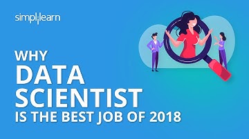 Why Data Scientist is The Best Job Of 2018 | Simplilearn