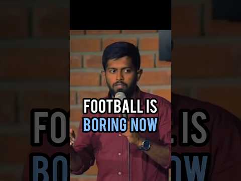 Football is different now... #standupcomedy #football #englishcomedy