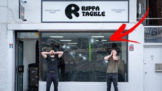 We Opened a Tackle Shop - THEY SMASHED OUR WINDOW!