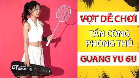 Vợt Cầu Lông Guang Yu 6U Full Cacbon Công Thủ Toàn Diện Dành Cho Người Mới Chơi I KUNO SPORT