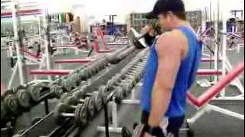 Drop Set Hammer Curls