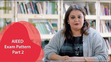AIEED Exam Format Explanation Part 2 - Ms Himani Sharma
