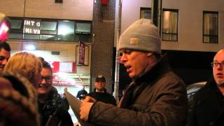 Michael C. Hall - Hedwig and the Angry Inch stage door 11/7/14