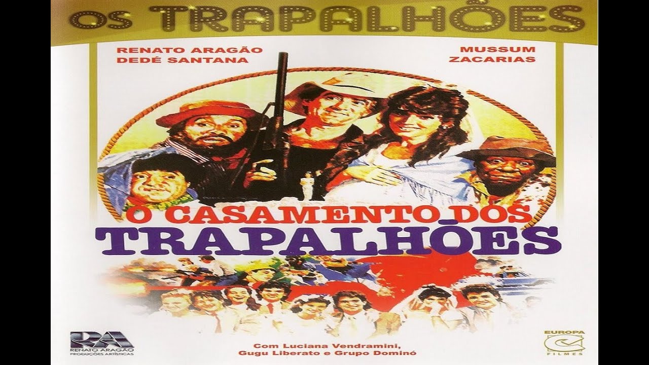 OS TRAPALHÔES 1988 O CASAMENTO DOS TRAPALHÕES RA 31 DVD D 5385 EUROPA ...