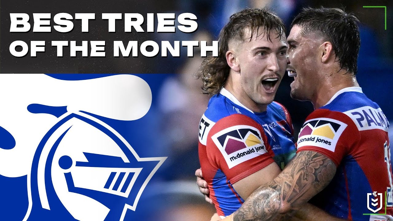 NRL Highlights 2026 | Newcastle Knights Top Tries of April