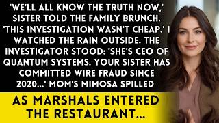 Sister's PI Was Hired To 'Prove I'm A Nobody'   Until He Found My CEO Title And Her Prison Record