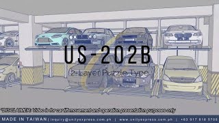 US-202B (2-Layer Puzzle Type) Parking Lift