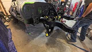 1978 Pontiac Firebird Trans Am Using the Fuji Q5 to paint the firewall with a black epoxy paint