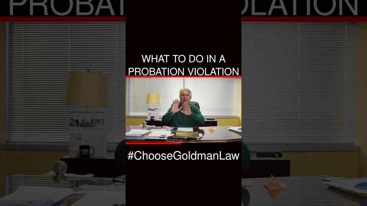 What To Do In A Probation Violation