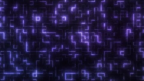 Glowing Maze Loop Stock Motion Graphics