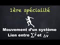 Spé 1ère Mouvement D Un Système Relation Approchée 2ème Loi De Newton Spé 1ère Mouvement D Un Système Relation Approchée 2ème Loi De Newton
