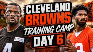 Training Camp Day 6 Is In The Books And Pre-Snap Penalties Persist For Shedeur Sanders