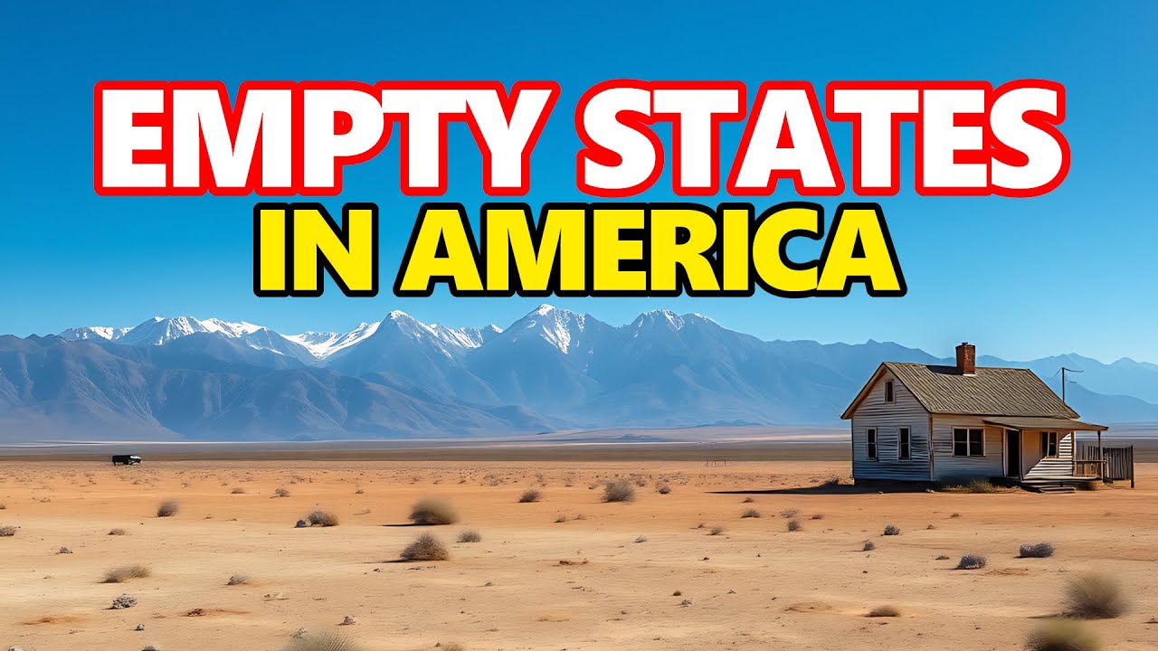 Why Most Of America is Empty - 10 Emptiest States In America (2025)