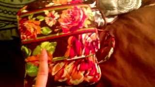 Vera Bradley Mini hipster review in English Rose