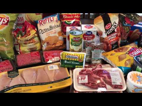 Grocery Shopping 4/30/2017 | HEB & Walmart | What Did We Buy?