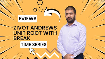 Unit Root with Structural break: perform Zivot Andrews unit root with Break on Time series - EViews