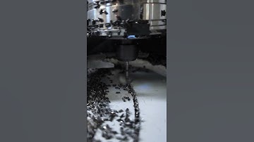 1/8" Oflute cutting 3mm ACM. #cncprojects #cnccommunity #cnc its