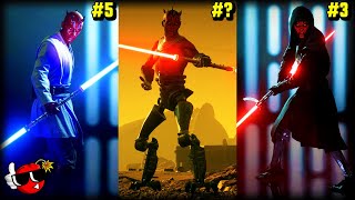 Top 10 Battlefront 2 Darth Maul Mods RANKED Worst to Best