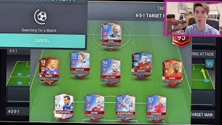 FIFA MOBILE NEW VS ATTACK MODE GAMEPLAY!!! EPL TOTS SQUADBUILDER!! Online DOMINATION! | FIFA Mobile