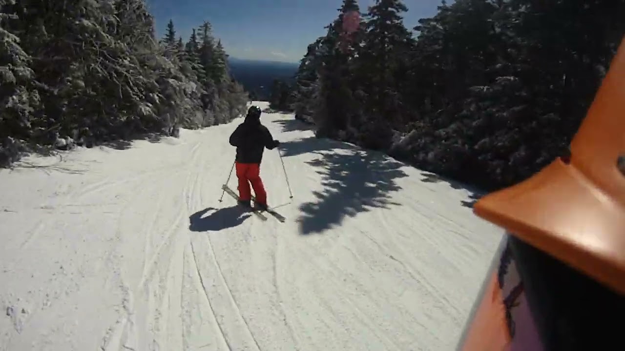 03/12/24 The Big Man with SkiHaus Bob skiing Volkl Mantra.