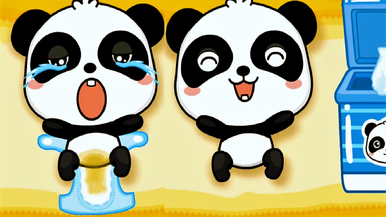 Baby Panda Care Fun - Play With Cute Baby Animations, Fun Educational Game  For Kids - YouTube