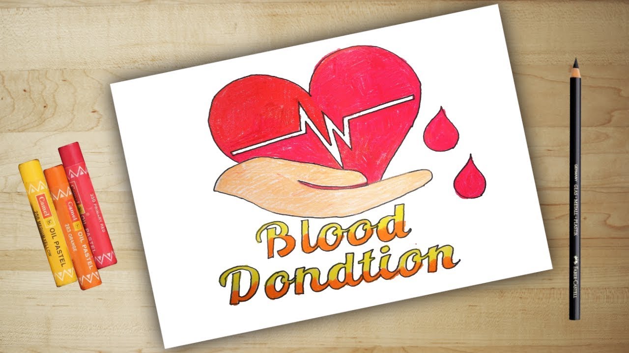 Update more than 122 blood donation poster drawing best