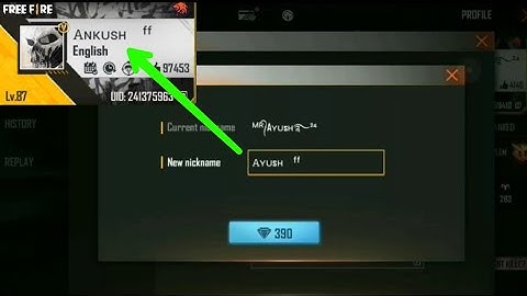 How to make space name like ankush ff || Free Fire how to make space name like ankush ff
