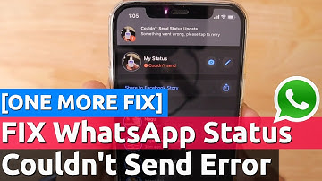 WhatsApp Status Couldn