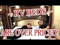 Converting antique full size to queen size bed - YouTube