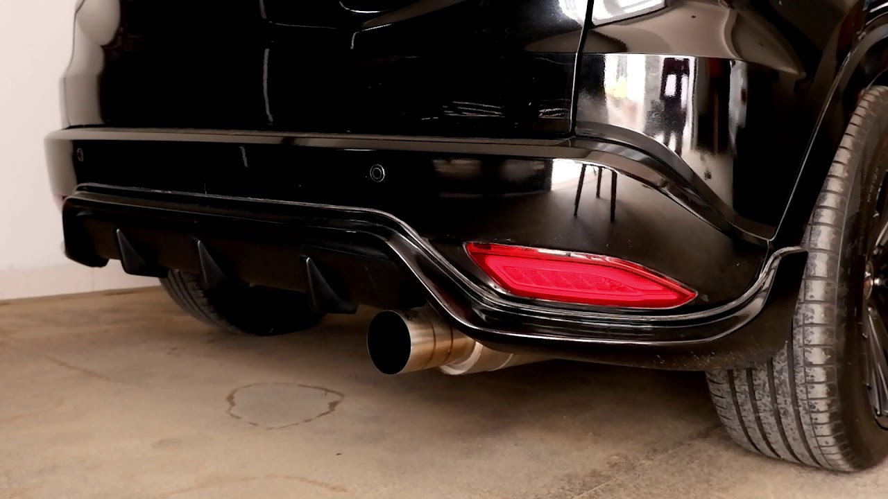 Full Exhaust System Honda HRV 1.5 with Alpino Exhaust - YouTube