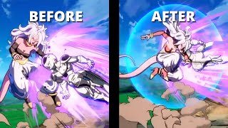 Android 21 Changes! Before and After Comparison!! Dragon Ball FighterZ New Patch