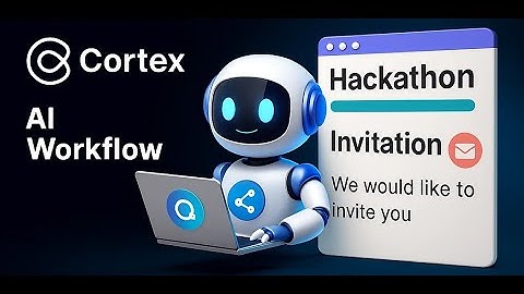 Cortex AI: A Quick View at the AI Workflow Builder