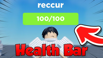 How to Make a Custom Overhead Health Bar GUI in Roblox Studio | Roblox Studio Tutorial