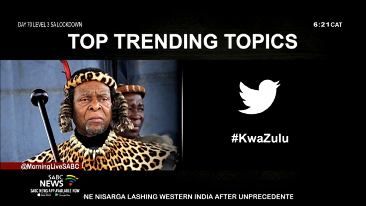 Top trending topics, 4 June 2020