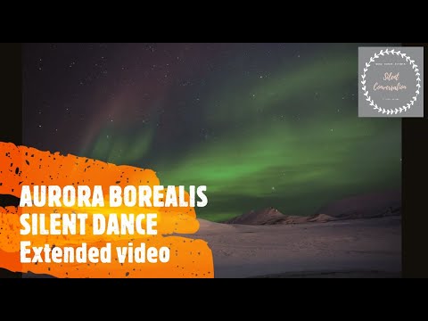 1 HOUR AURORA BOREALIS SILENT DANCE | Northern Lights | Sleep | Silent ...