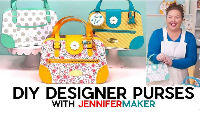 Paper Handbags, Purses & Wallets - Free Patterns! - Jennifer Maker