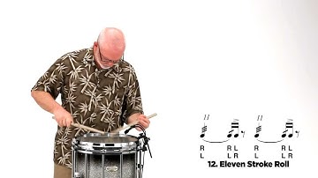 Pearl Drum Rudiments - 11 Stroke Roll