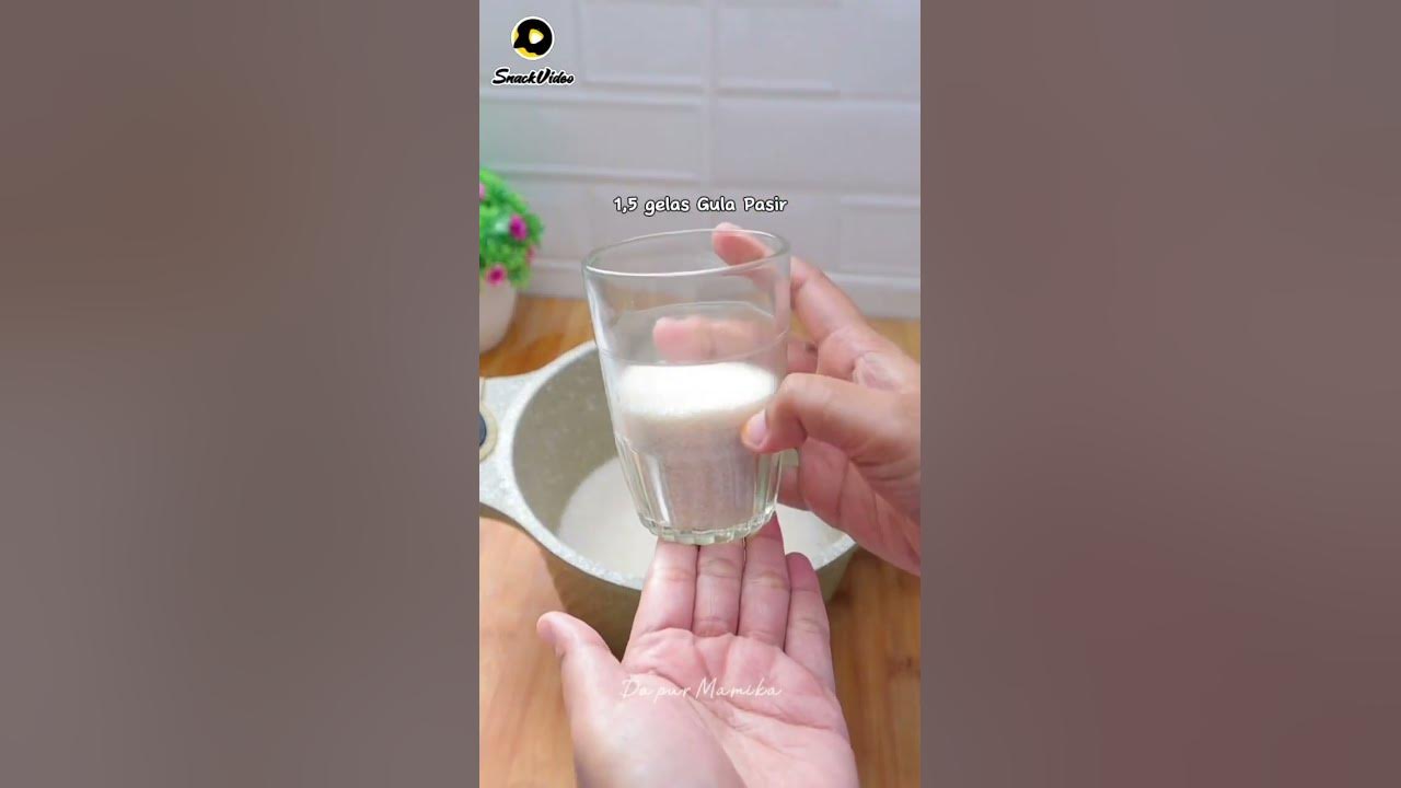 Takaran gelas belimbing anti gagal kue lapis tepung sagu enak banget #idejualan #kue #jajananrakyat