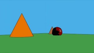 Rubber Ball Toon Shading Animation Test (Blender)
