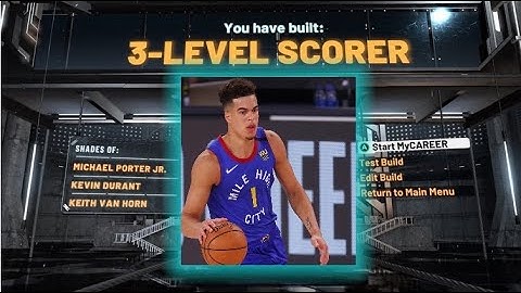 NBA 2k21 Best Build Playoff Michael Porter Jr. Official Small Forward Build & Badges | TheDailyPlug