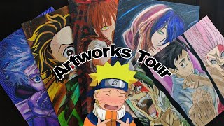 My First Artworks Tour Hrcreates Anime Artworks