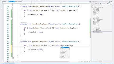 TextBox Accept Only Number , Only Characters, Both Characters and Number in C#