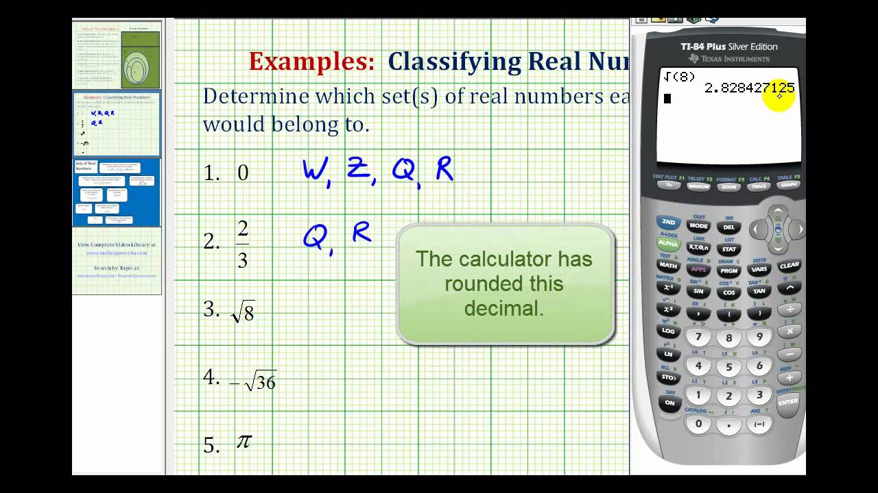 calcpad all real numbers