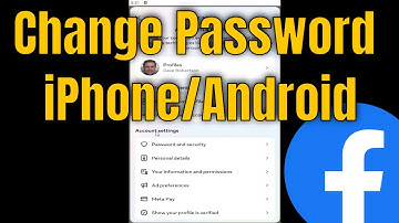 How To Change Facebook Password On iPhone/Android [2025]