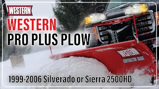 Western Pro Plus Snowplow for 1999-2006 Silverado or Sierra 2500HD Owners: Titan Truck Spokane, WA