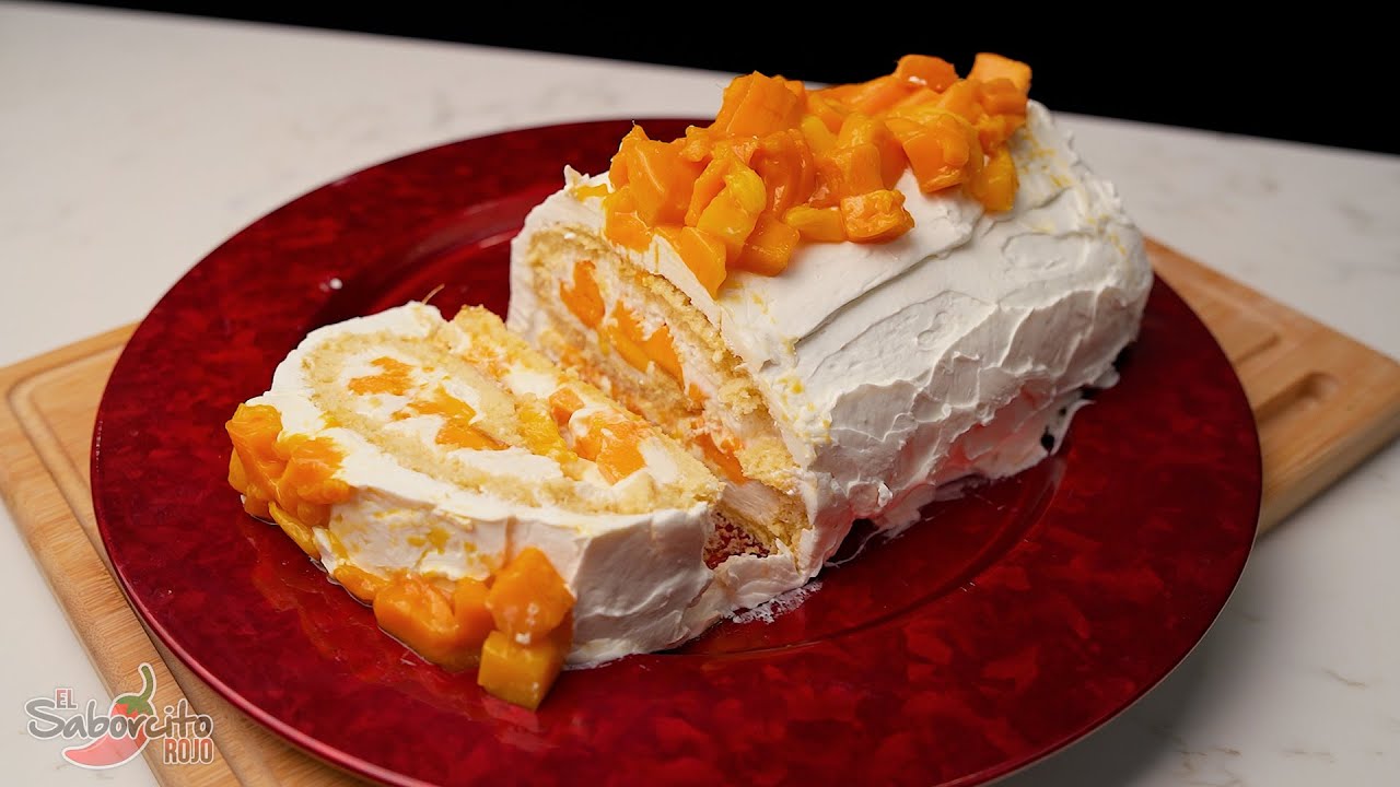 Rollo de Mango Super Sencillo - "El Saborcito Rojo"