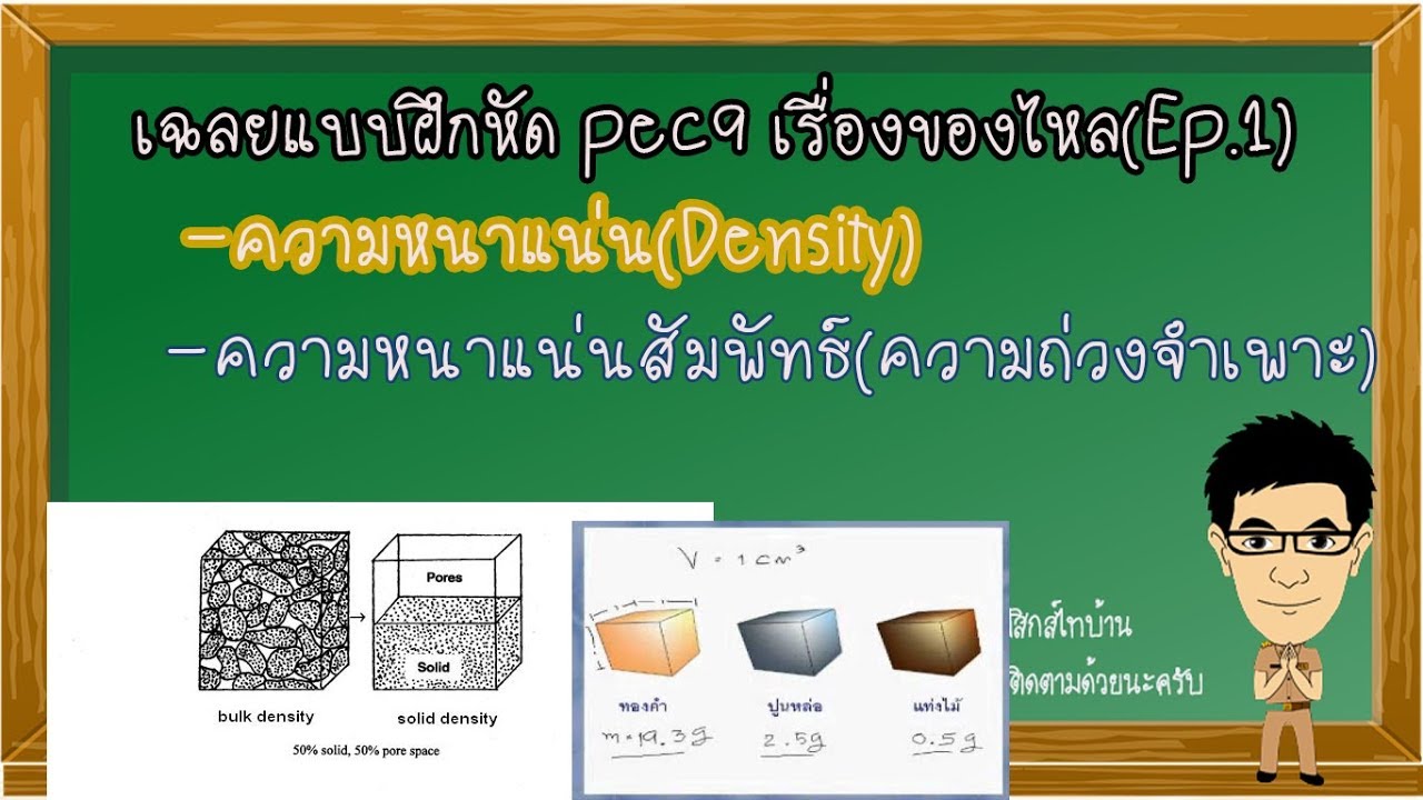 แบบฝึกหัด array พร้อมเฉลย  Update  ความหนาแน่น เฉลยแบบฝึกหัดPec9  เรื่องของไหล Ep.1 #ของไหล #ความหนาแน่น #เฉลยแบบฝึกหัดPec9