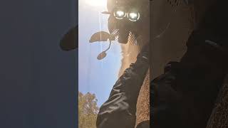 Buck Decided To Have A Nap Mid Ride Slow Mo With The Go Pro. Desert X