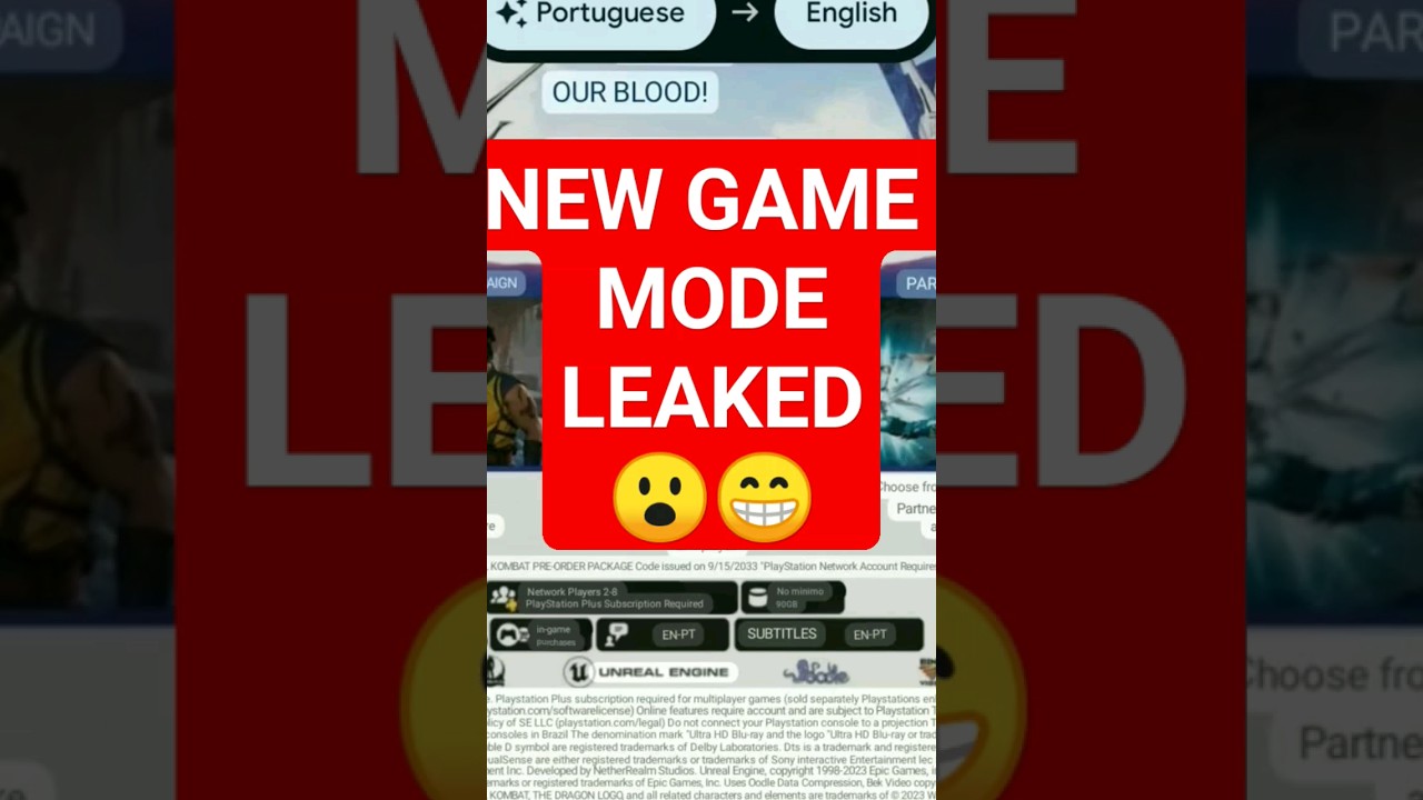 MK1 2023 NEW GAME MODE LEAKED 😮 