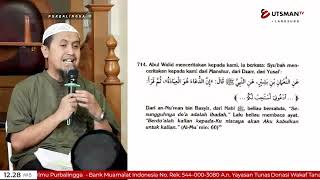 LIVE Keutamaan Do'a | Hadits No.714 - Ustadz Abdullah Zaen, Lc. M.A.